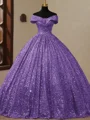 Ballkjole/Prinsesse Bare Skuldre Gulvlengde Korsett Ballkjole