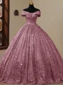 Ballkjole/Prinsesse Bare Skuldre Gulvlengde Korsett Ballkjole