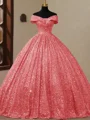 Ballkjole/Prinsesse Bare Skuldre Gulvlengde Korsett Ballkjole