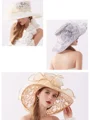 Damer Glamourøse Organza Silke Blomst Justerbare Kentucky Derby Hatter/Te Party Hatter