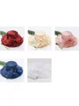 Damer Elegante Organza Silke Blomst Justerbare Kentucky Derby Hatter/Te Party Hatter