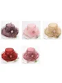 Damer Vakre Silke Blomst Kentucky Derby Hatter/Te Party Hatter