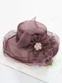 Damer Elegante Silke Blomst Kentucky Derby Hatter/Te Party Hatter