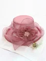 Damer Elegante Silke Blomst Kentucky Derby Hatter/Te Party Hatter