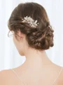 Charming Alloy With Rhinestone Combs & Barrettes