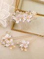 Exquisite Alloy With Rhinestone Combs & Barrettes