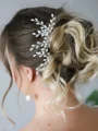 Sweet Alloy With Imitation Pearl Combs&Barrettes