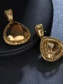 Luksuriøse legering med rhinestone øredobber