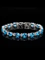 Hyggelig Kopper med Rhinen Stein Bracelets