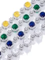 Mote Kopper med Rhinen Stein Bracelets