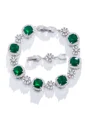 Mote Kopper med Rhinen Stein Bracelets