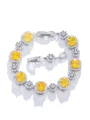 Mote Kopper med Rhinen Stein Bracelets