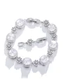 Mote Kopper med Rhinen Stein Bracelets