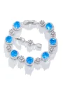 Mote Kopper med Rhinen Stein Bracelets
