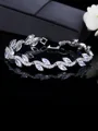 Pen Kopper med Rhinen Stein Bracelets