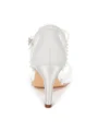 Kvinners Tyll Closed Toe med Imitation Pearl Stiletthal Sko