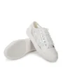 Kvinners Tyll Closed Toe med Paljett Flat Heel Sko