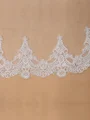 Elegante Tyll Bryllupsslør Med Blonder