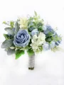 Elegante Fri Form Silke Blomst Brudebuketter