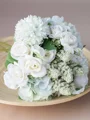 Sjarmerende Fri Form Silke Blomst Brudebuketter