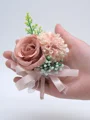 Delikat friform silkeblomst knapphullsblomst (selges enkeltvis)