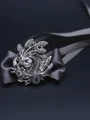 Classic Free-Form Cloth Wrist Corsage