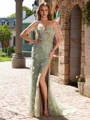 Sheath Sweetheart Applikasjoner Blonder Bane-tog Blonder Korsett Kjole