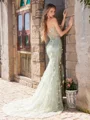 Sheath Sweetheart Applikasjoner Blonder Bane-tog Blonder Korsett Kjole